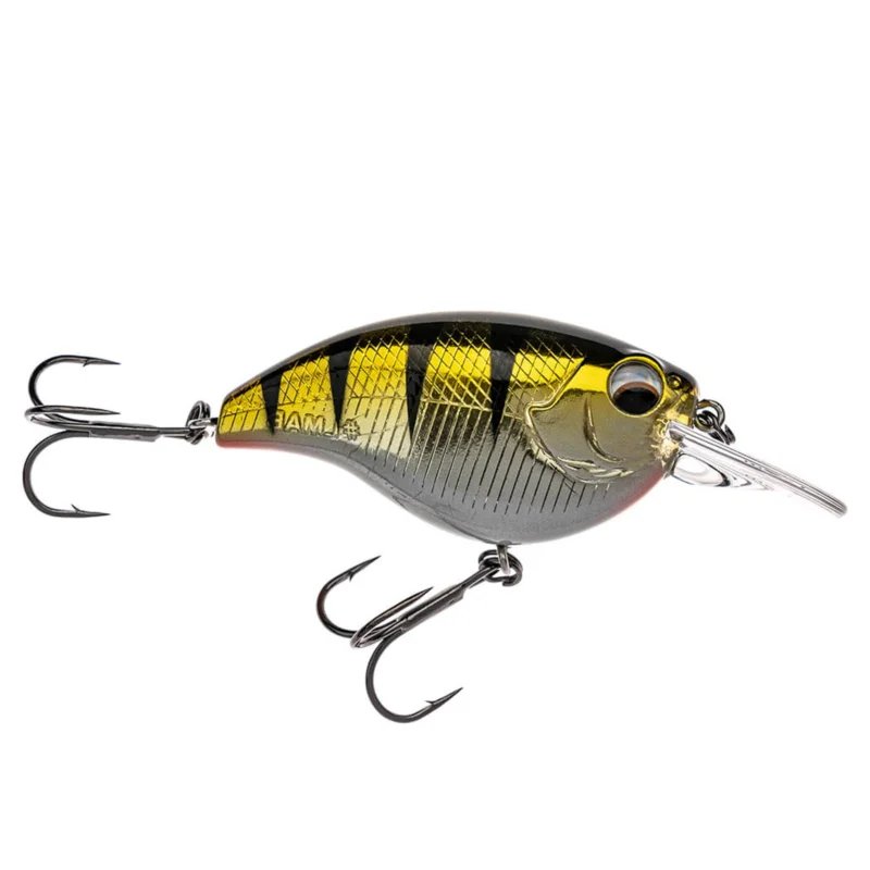 LMAB KØFI Power Vibe 55F SR Real Perch Crankbait Wobbler Versand Am Gleichen Tag