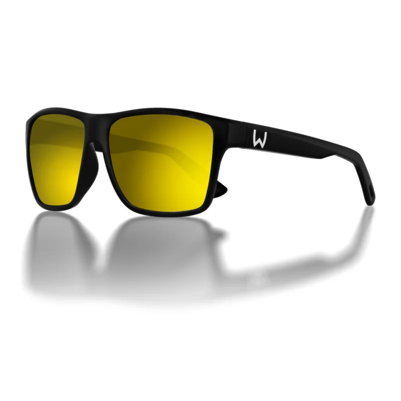 Solange Der Vorrat Reicht Westin W6 Street 200F Matte Black/Yellow-Blue Polarisationsbrille