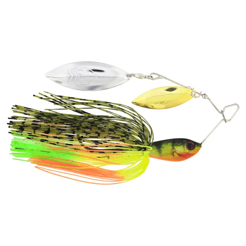 Westin Mvibe Pro Willow Gold + Willow Silver #4/0 28g Tungsten Sinking Firetiger Spinnerbait Nur Heute