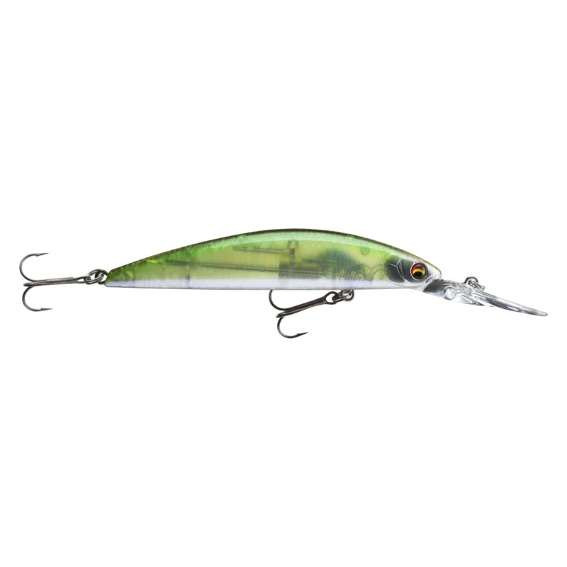 Daiwa TN Current Master 93FDR Green Flash Ghost Twitchbait Wobbler Knallerangebot