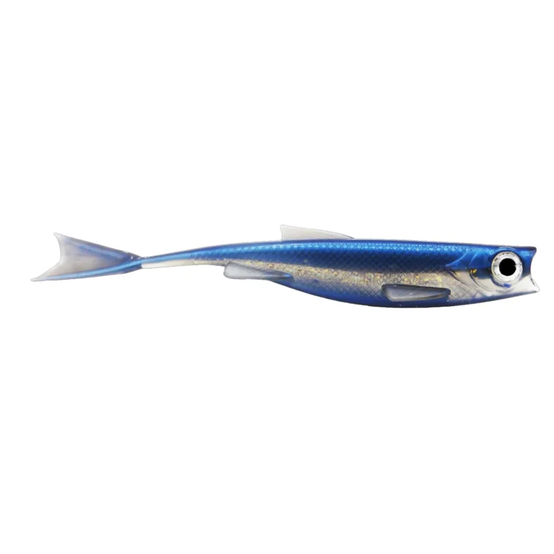 Geprüft Fishing Ghost RenkyShad VTL 20cm Blue Sapphire Gummifisch
