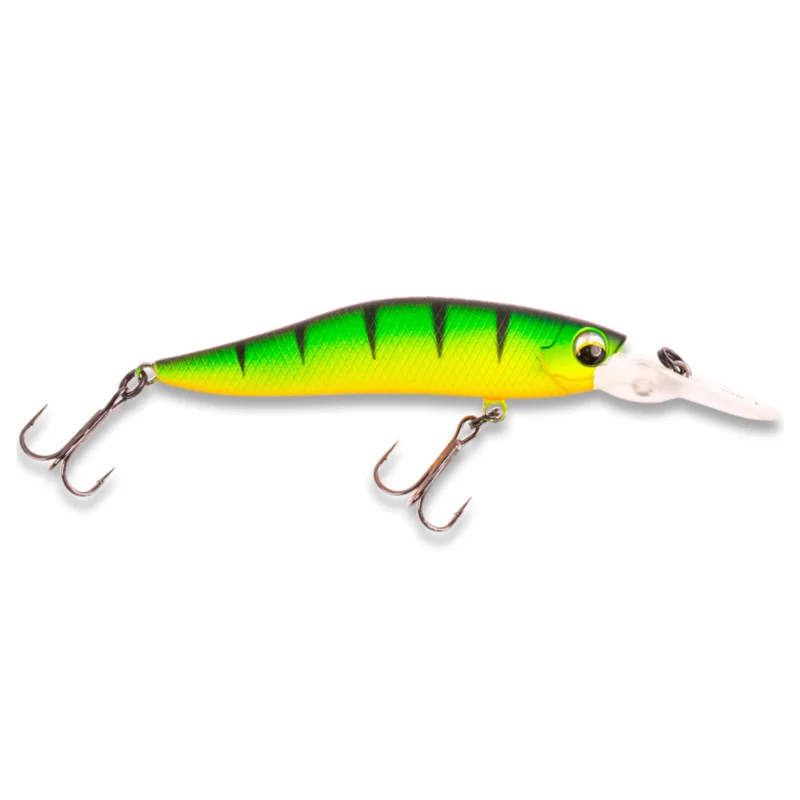 Neue Ware LMAB KØFI Flash Vibe 67SP MR Fire Tiger Twitchbait Wobbler