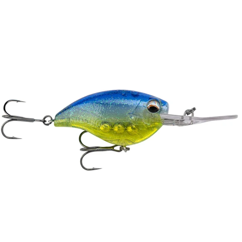 LMAB KØFI Power Vibe 55F DR Purple Rave Crankbait Wobbler Versand Am Gleichen Tag