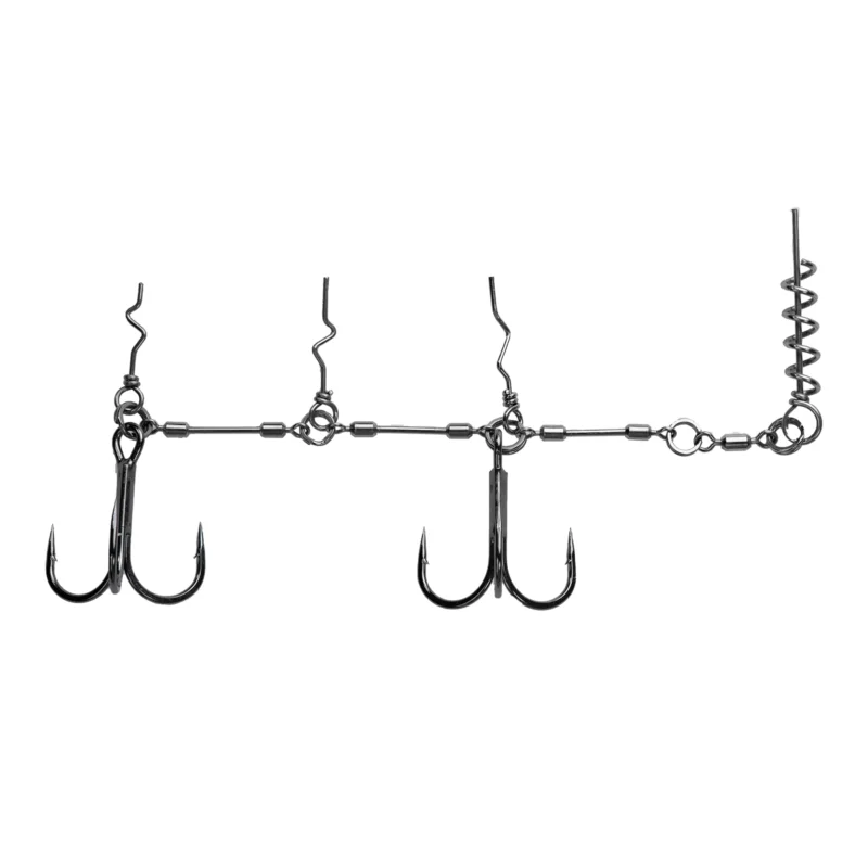 Zertifiziert BKK Chain-21 Stinger Rig 3/0# Stingerhaken