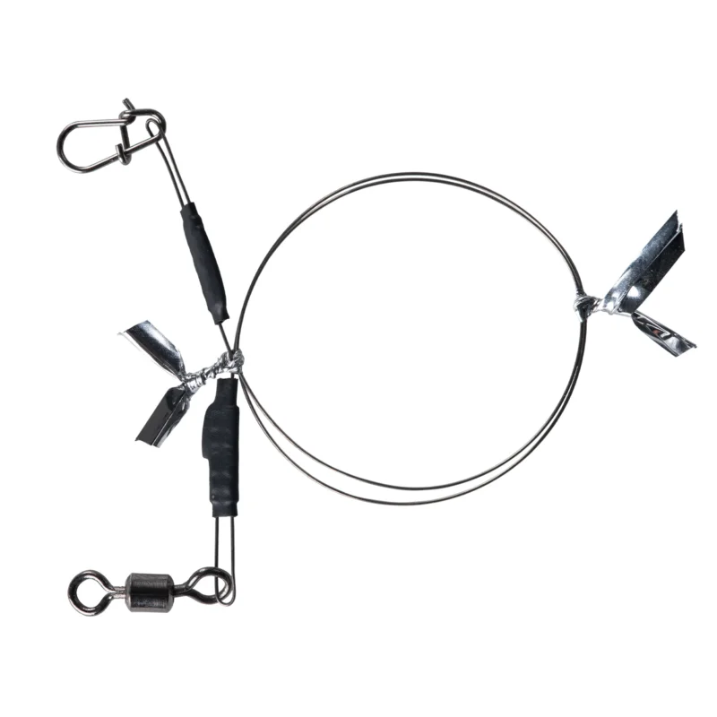 BKK 7x7 Wire leader Allround Duolock Snap 25cm 12kg Stahlvorfach Top-Angebot
