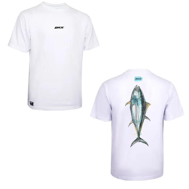 BKK Short Sleeve Casual Shirt Tuna White Gr.XXL T-Shirt Saisonangebot
