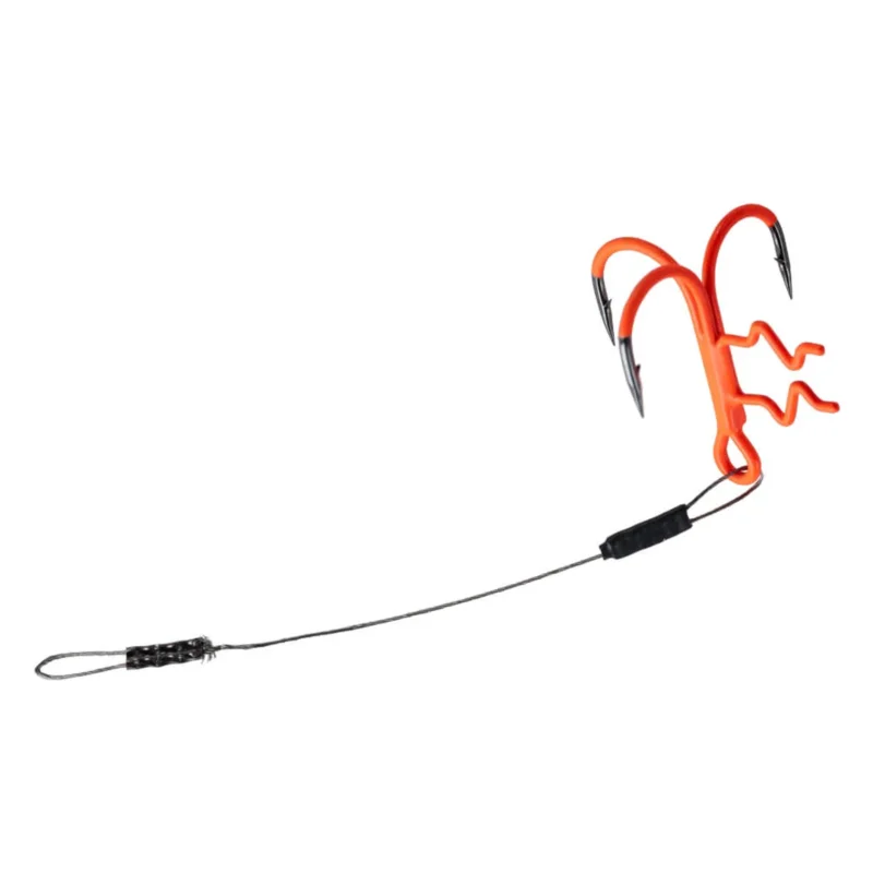 Abverkauf BKK Assist Spear Stinger HD 7x7 Wire Pike UVO 12cm 46,5kg 0,9mm #1/0 Gummifisch Zubehör