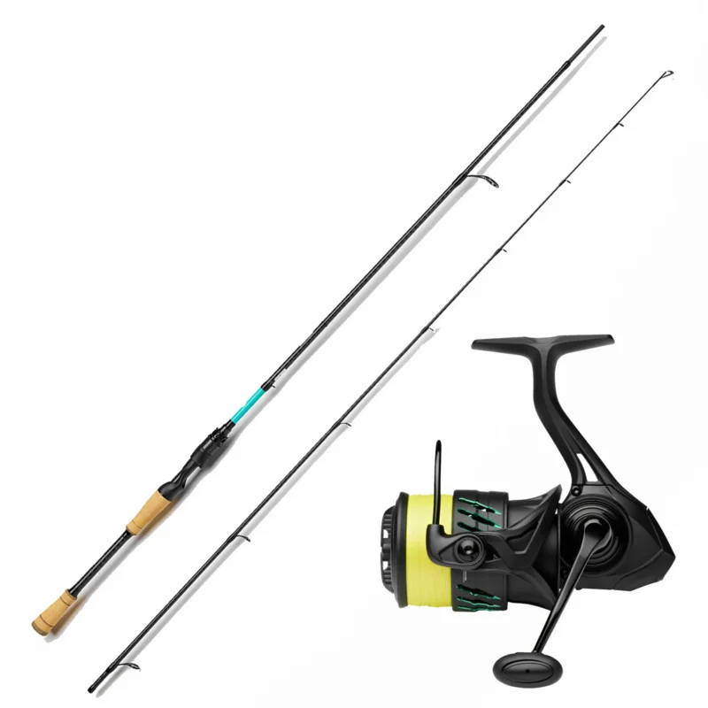Premium Barsch-Set mit Savage Gear Rolle & FKT-Rute Sale