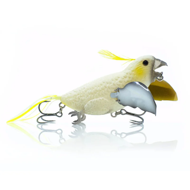 Chasebaits The Smuggler 6,5cm White Cockatoo Kunstköder Direktkauf