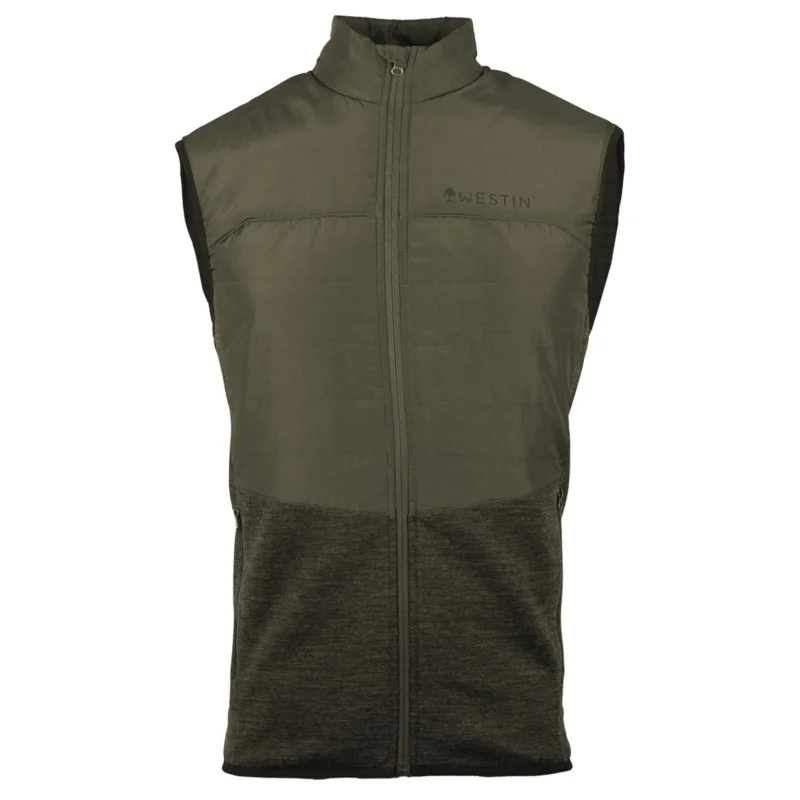 Westin Thermo Knit Vest XXL Beluga Green Thermo Strickweste Direktkauf