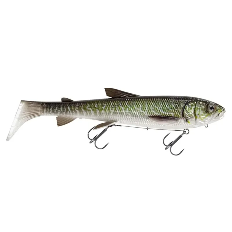 Geprüft Savage Gear 3D Whitefish Shad XL 38cm 450g Moderate Sinking Jack Pike Gummifisch