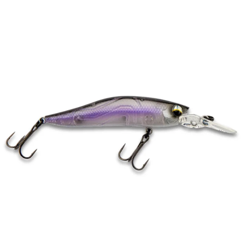 Abverkauf LMAB KØFI Flash Vibe 67SP MR Purple Moon Twitchbait Wobbler