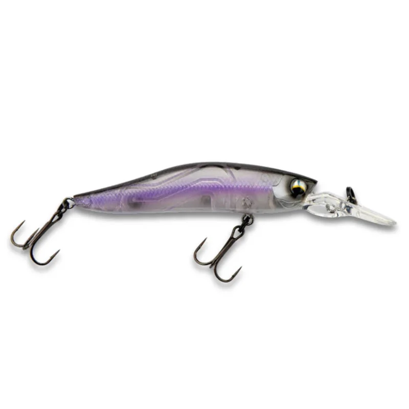 LMAB KØFI Flash Vibe 80SP MR Purple Moon Twitchbait Wobbler Heißes Angebot