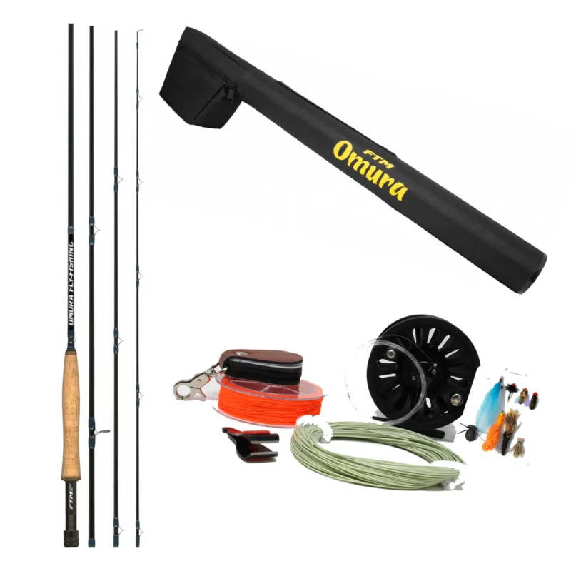FTM Omura Fly-Fishing Set #5 9,05 ft (2,75 m) Fliegenfischer Komplettset Schnäppchen