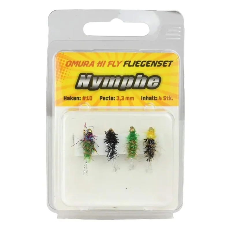 Nur Für Kurze Zeit FTM Omura Hi-Fly Nymphe #10 Fliegenset