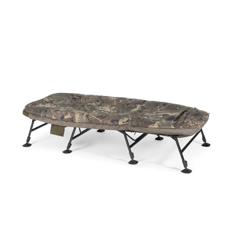 Highlight Nash Indulgence HD40 Sleep System 8 Legs Camo Wide Bedchair Angelliege