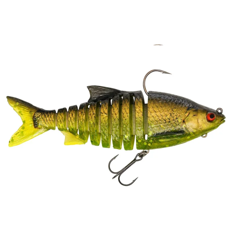 Ausverkauf Westin Ricky The Roach Multi Jointed R2F 14cm 41g Sinking Secret UV Roach Gummifisch montiert