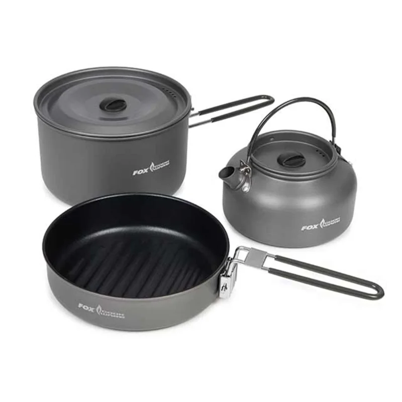 Markenprodukt Fox Cookware 3 piece Cook Set Kochset