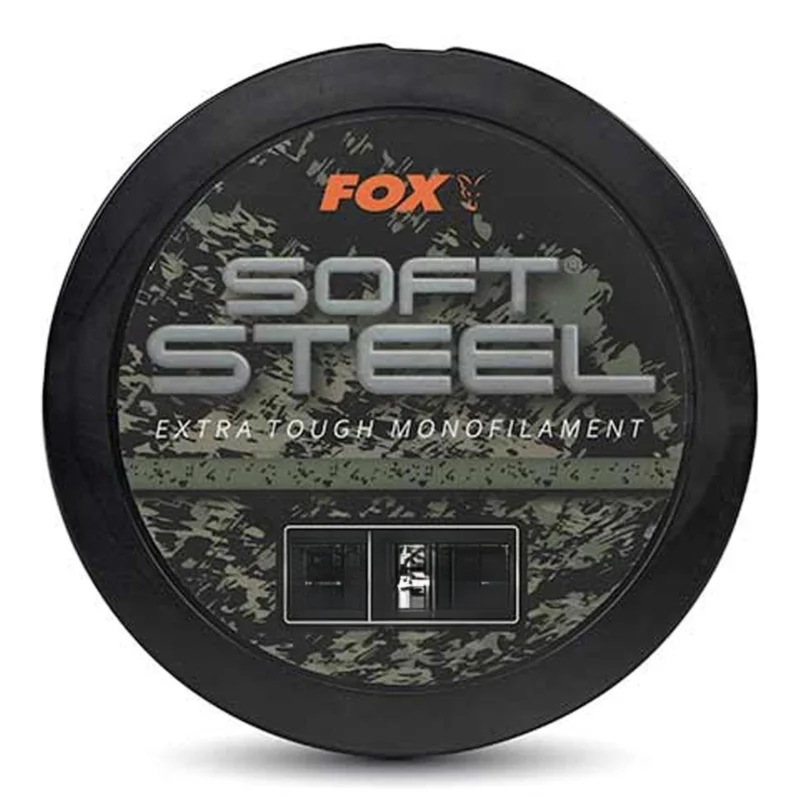 Fox Soft Steel Fleck Camo Mono 14lb 6.4kg 0.30mm 1000m Karpfenschnur Nur Heute