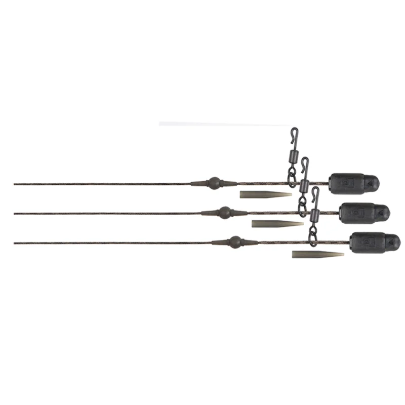 Preis Gesenkt Fox Edges Camo Heli-Clip Rigs 30lb Submerge 3pcs Karpfen Rigzubehör