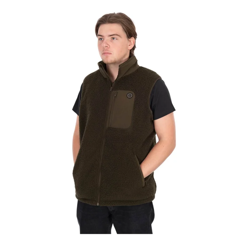 Geprüft Fox Olive Sherpa Hybrid Gilet L Weste