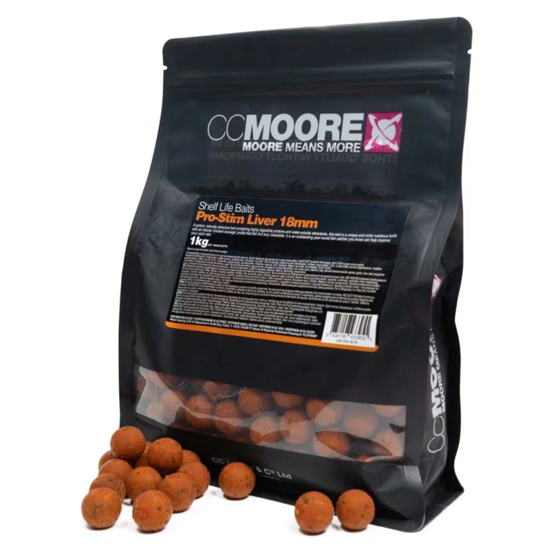 CCMoore Pro-Stim Liver 18mm 1kg Boilies Kracherpreis