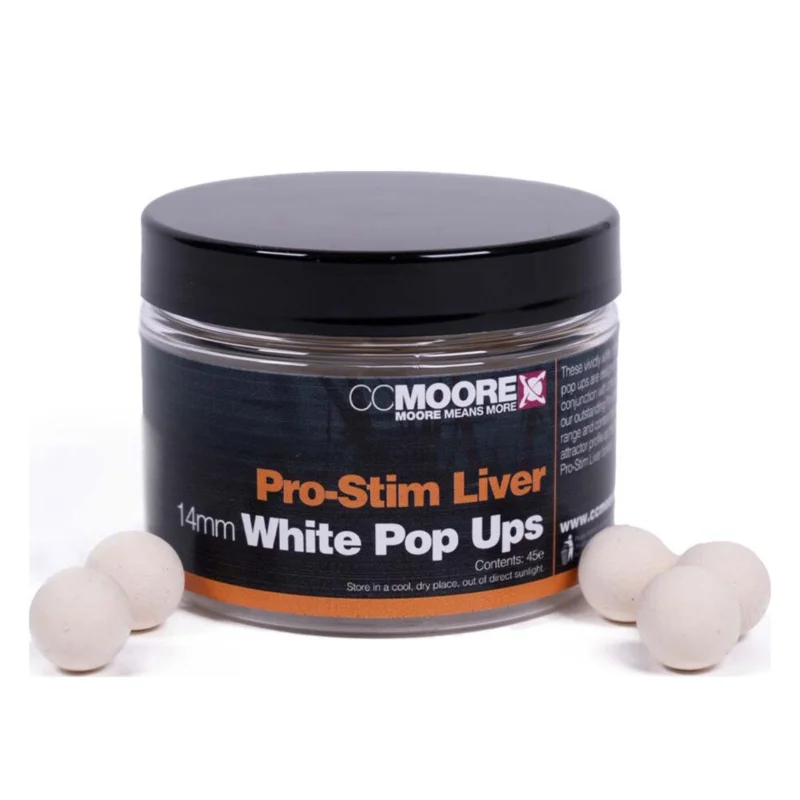 Online Kaufen CCMoore Pro-Stim Liver White Pop Ups 14mm Pop Ups