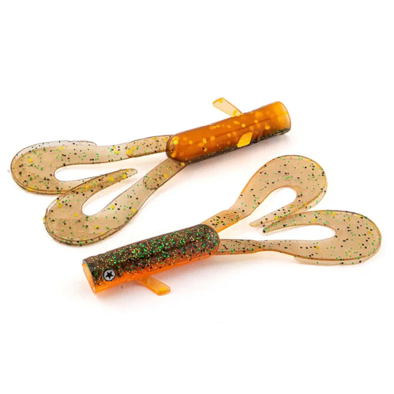 Begrenztes Angebot LMAB Drunk Dancer Mini 7,5cm Green Tomato Doppelschwanz-Twister