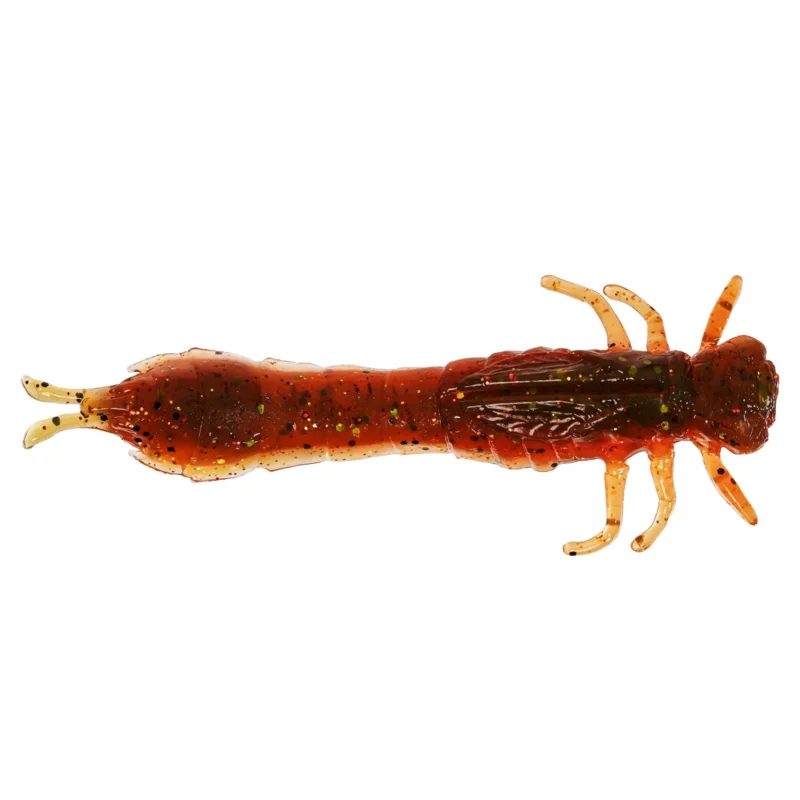 Westin Odonata Ned Creaturebait 6,5cm 2g Motoroil Moss 4Pcs Ned-Köder Geprüft