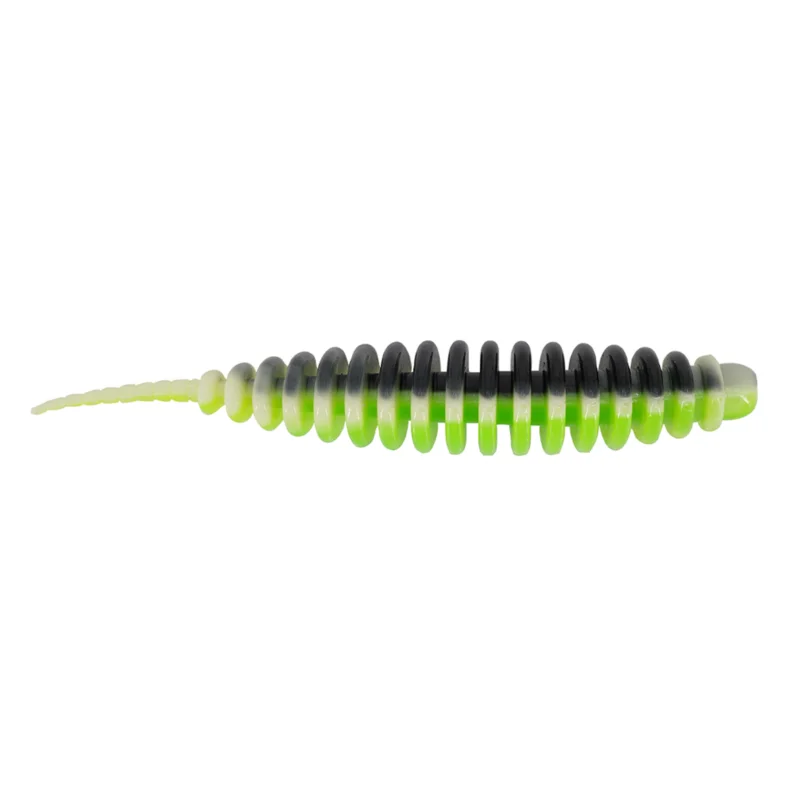 Spro Trout Master Master Worm 6,5cm 8pcs Black Chartreuse Gummiköder Online Kaufen