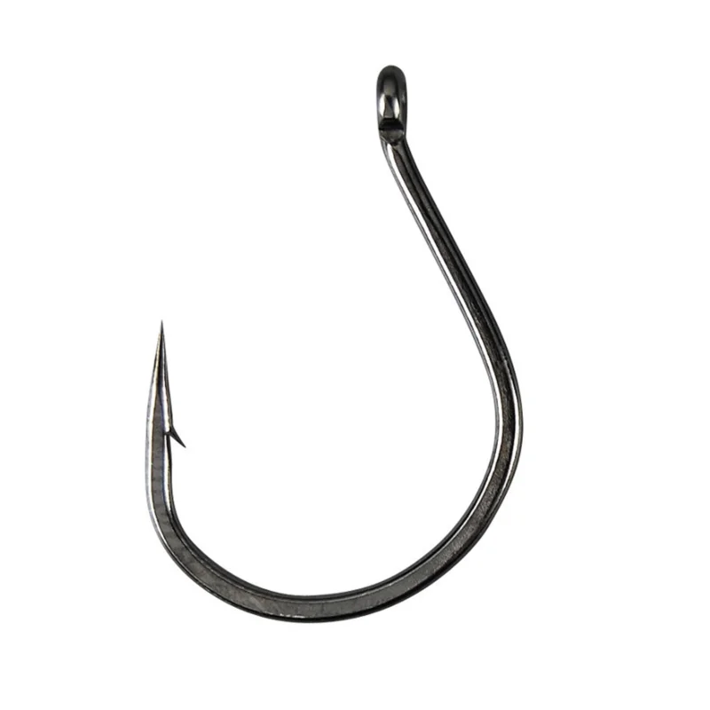 Gamakatsu Worm 318 Wacky Hooks Black #2 Wurmhaken Finale Aktion