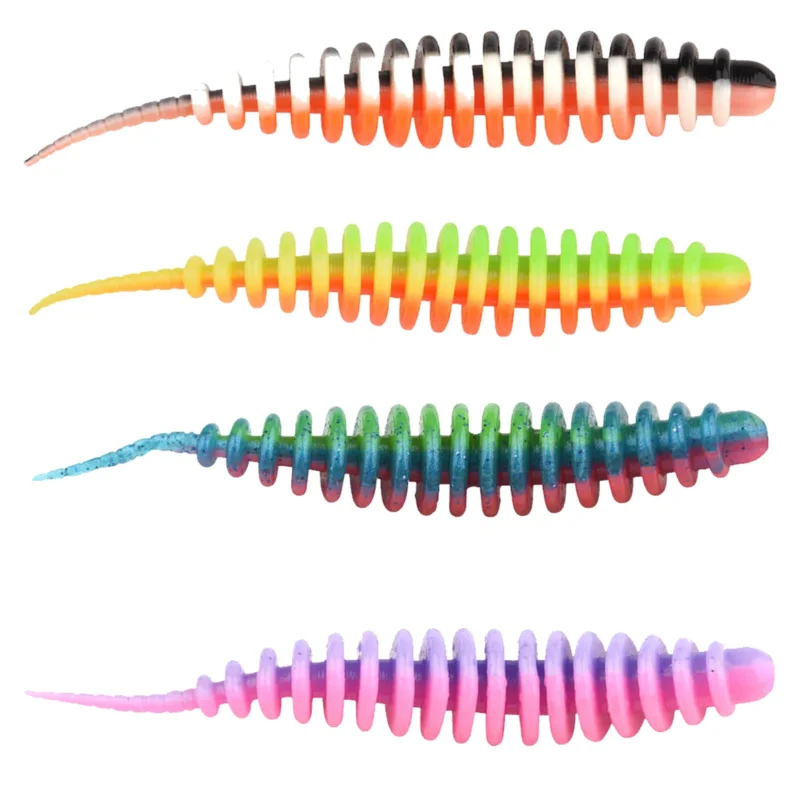Spro Trout Master Master Worm 6,5cm Mix Pack Flash Gummiköder Kracherpreis