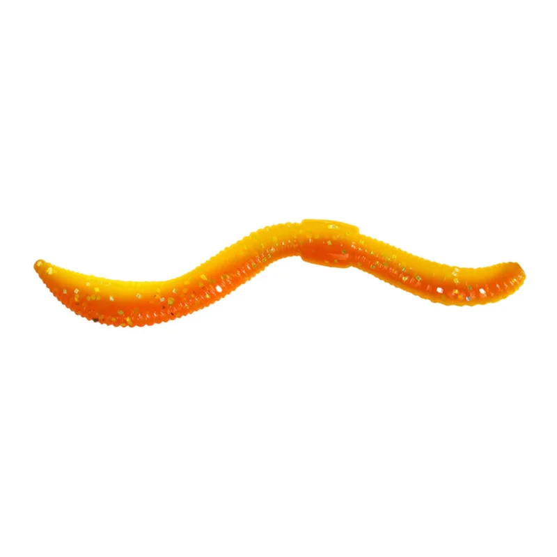 Direkt Vom Hersteller Spro Trout Master Dendrobaena 90 Orange/Yellow Gummi Wurm