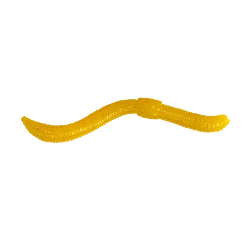 Spro Trout Master Dendrobaena 90 Yellow Gummi Wurm Top-Preis