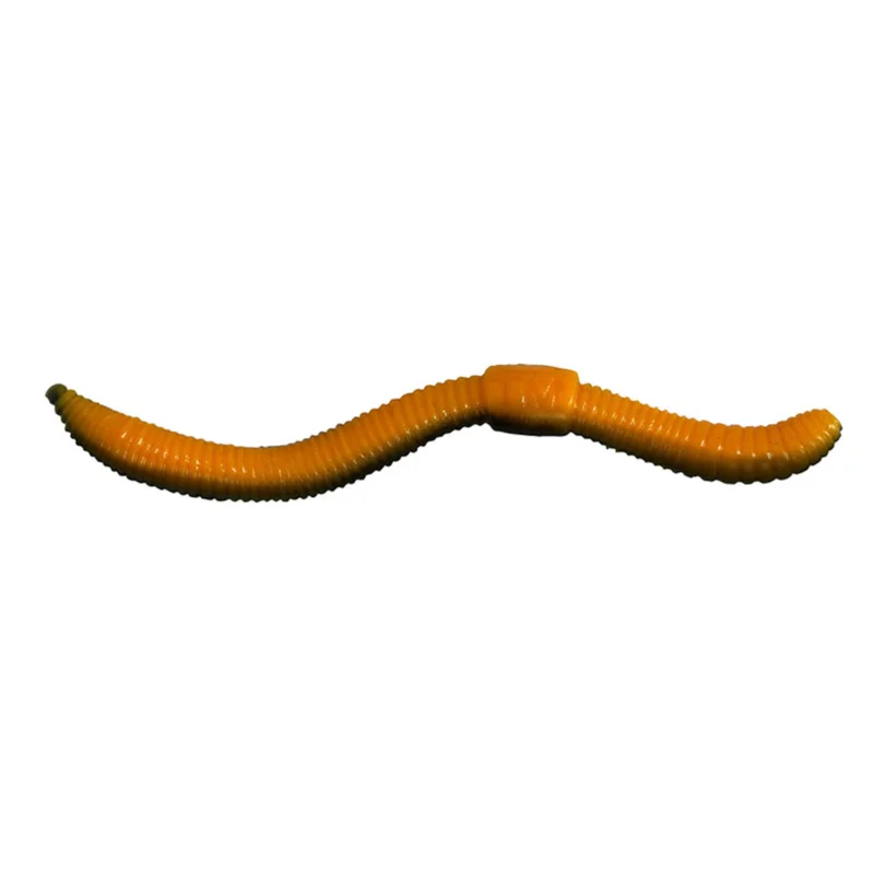 Wochenendangebot Spro Trout Master Dendrobaena 90 Black/Orange Gummi Wurm