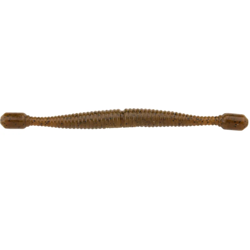 Begrenztes Angebot Spro Wacky Snack 5.25" Green Pumpkin Black Flake Wackyköder