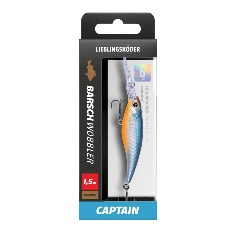 Knallerangebot Lieblingsköder Barschwobbler 6,0cm Captain