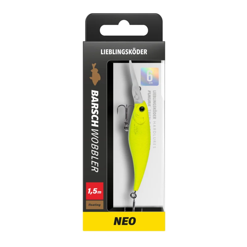 Preisknaller Lieblingsköder Barschwobbler 6,0cm NEO