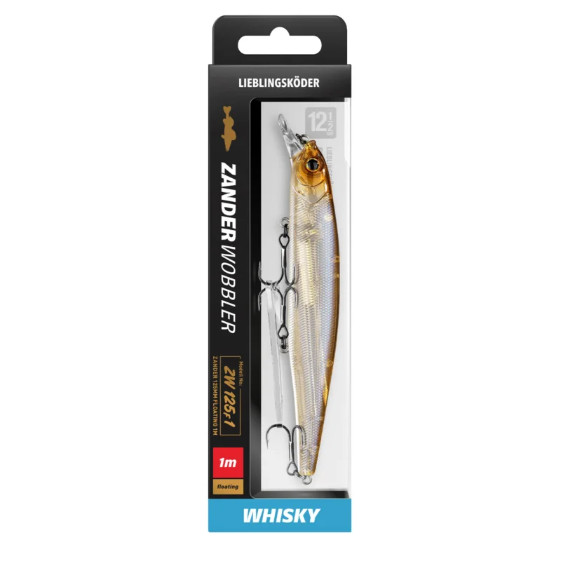 Lieblingsköder Zanderwobbler 12,5cm Whisky Rabatt