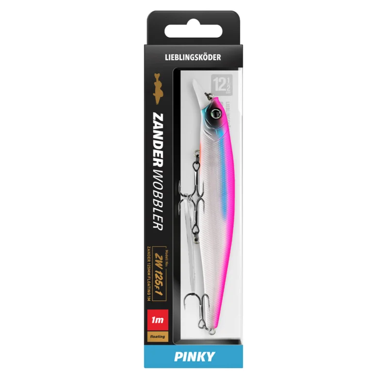 Angebot Lieblingsköder Zanderwobbler 12,5cm Pinky