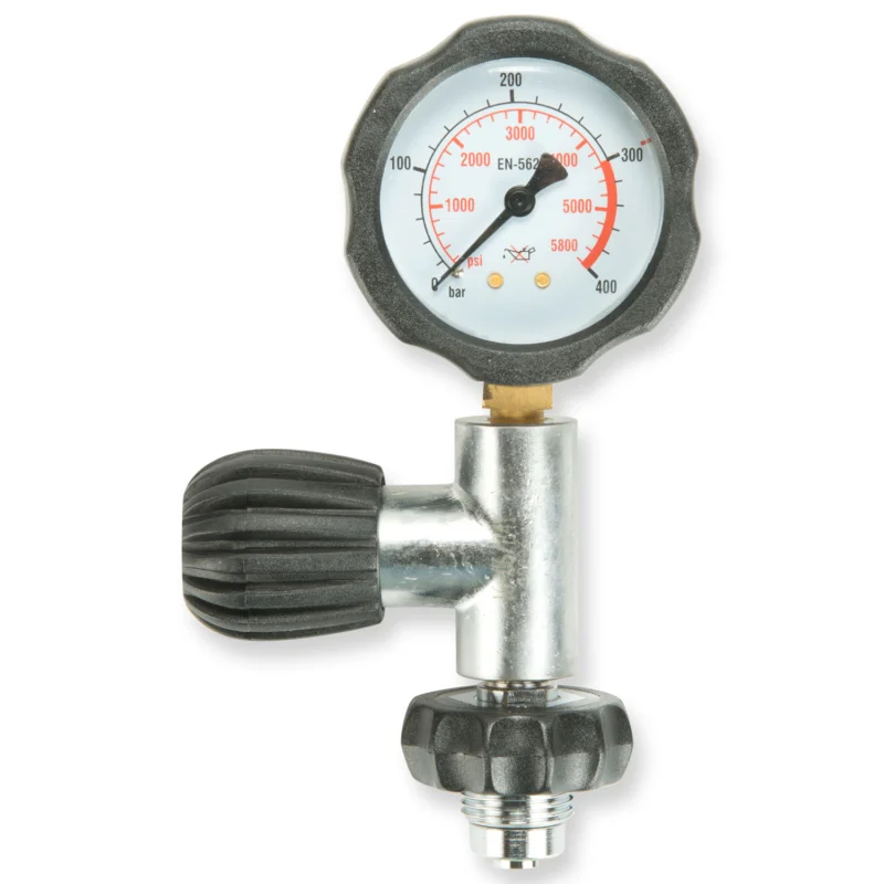 Polaris Prüfmanometer für Tauchflaschen bis 300 bar Knallerangebot