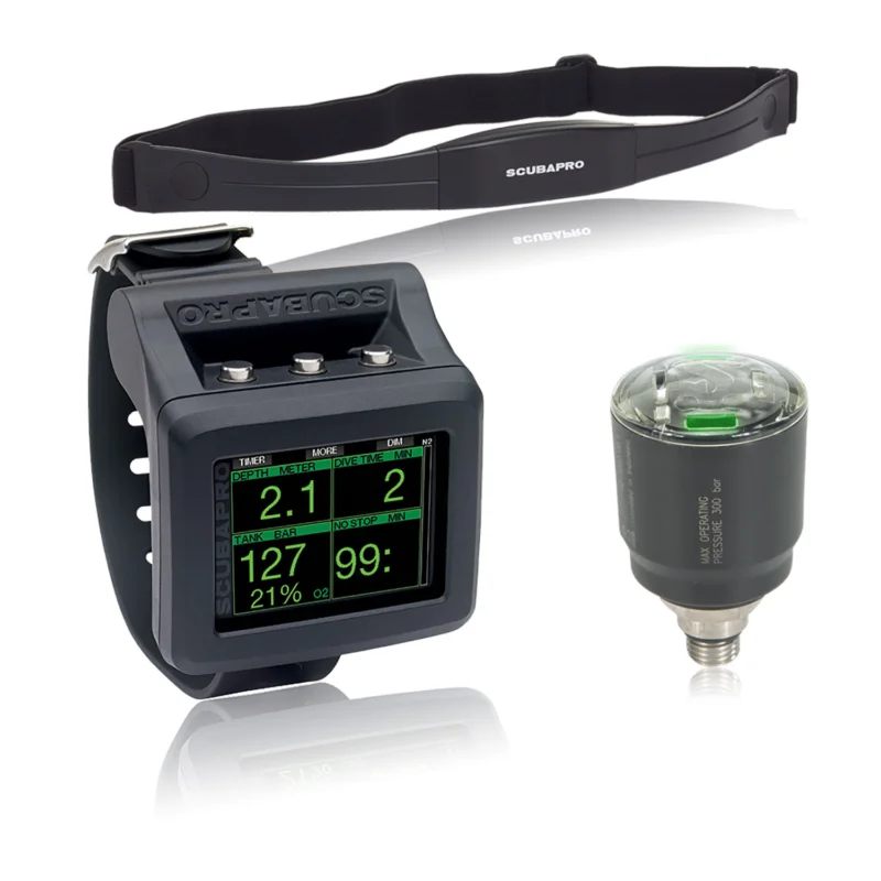Scubapro G2 Tauchcomputer mit LED-Sender und Brustgurt Preisknaller