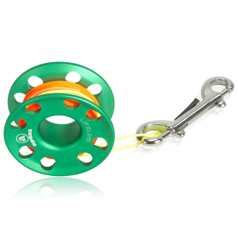 Apeks Lifeline Spool - 30 Meter mit Doppelkarabiner Heißes Angebot