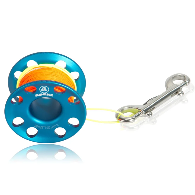 Heißes Angebot Apeks Lifeline Spool - 45 Meter mit Doppelkarabiner
