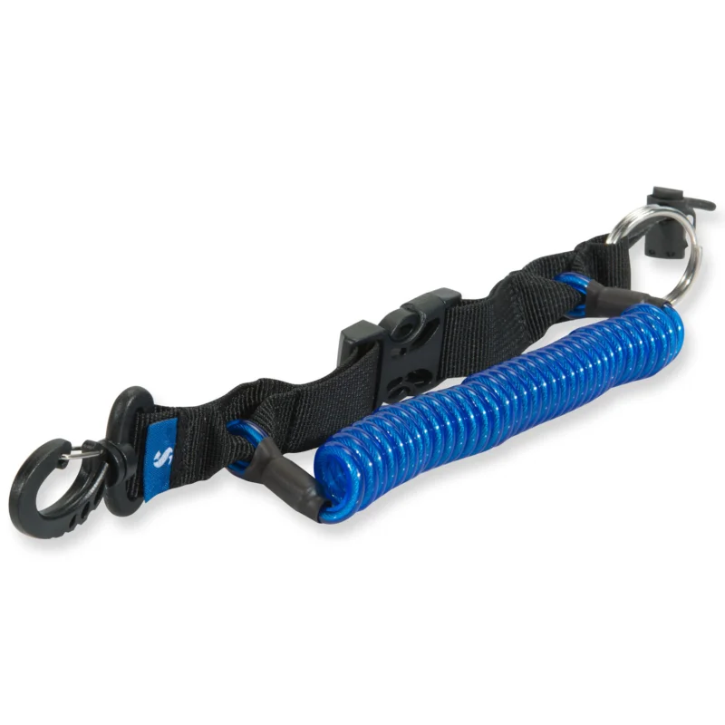 Top-Preis Scubapro Spiralkabel XL mit Schlüsselring und Schlaufe