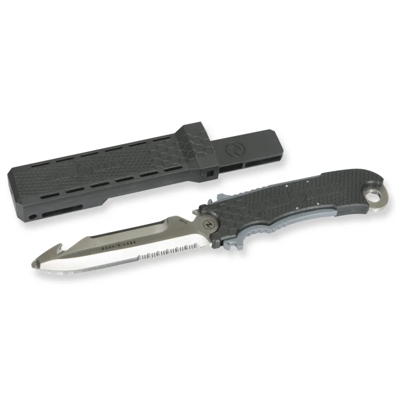 Aqualung Big Squeeze Blunt Tauchmesser - mit Sägeschliff Billig