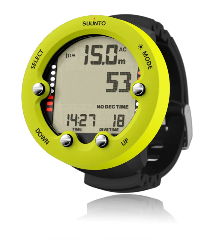 Neuheit Suunto Zoop Novo Tauchcomputer lime inkl. Displayschutz