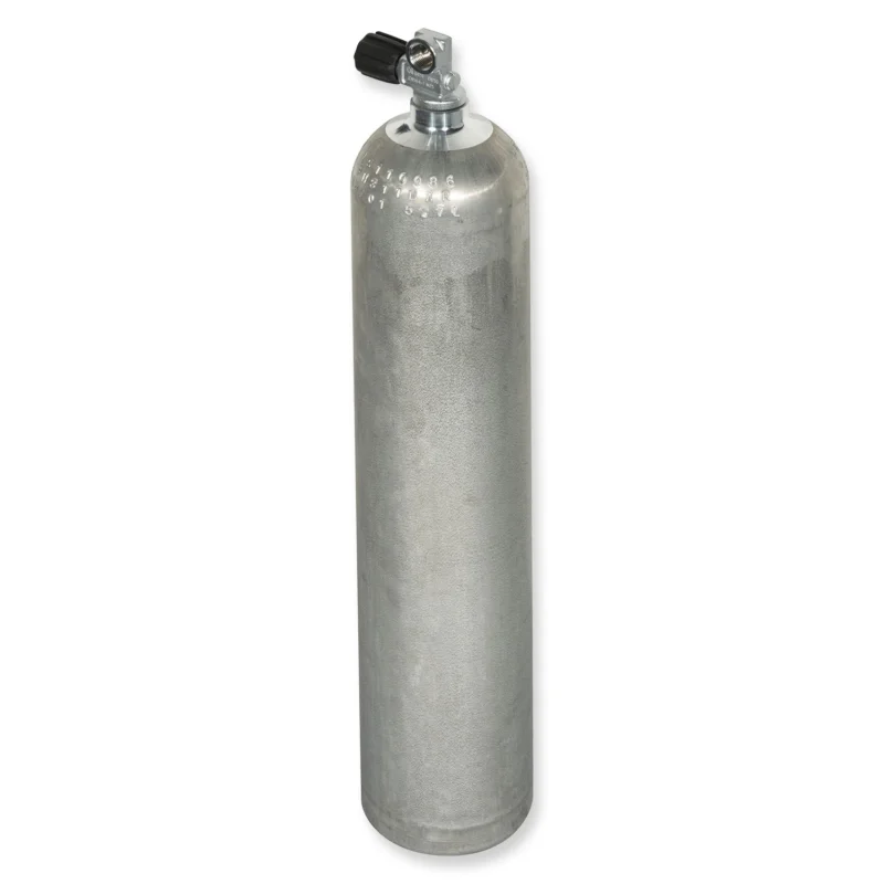 Solange Der Vorrat Reicht OMS - BTS Alu-Flasche Mono 40cf silber, Dirty Beast, ca. 5,7 Liter