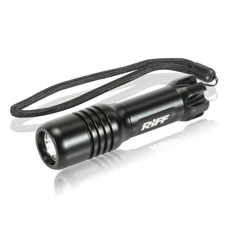 Riff TL-Micro schwarz - bis zu 500 Lumen Neu