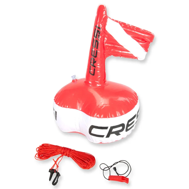 Preis Gesenkt Cressi Taucherboje Easy Buoy - mit 20 m Seil